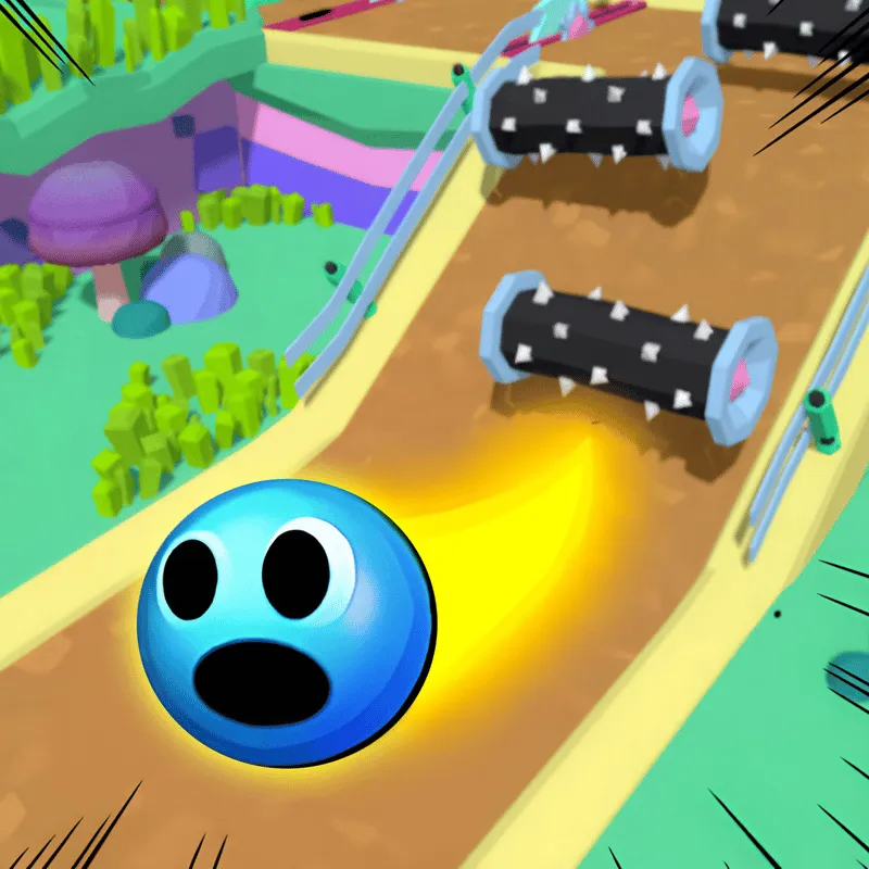 Ball: Path Through Obstacles