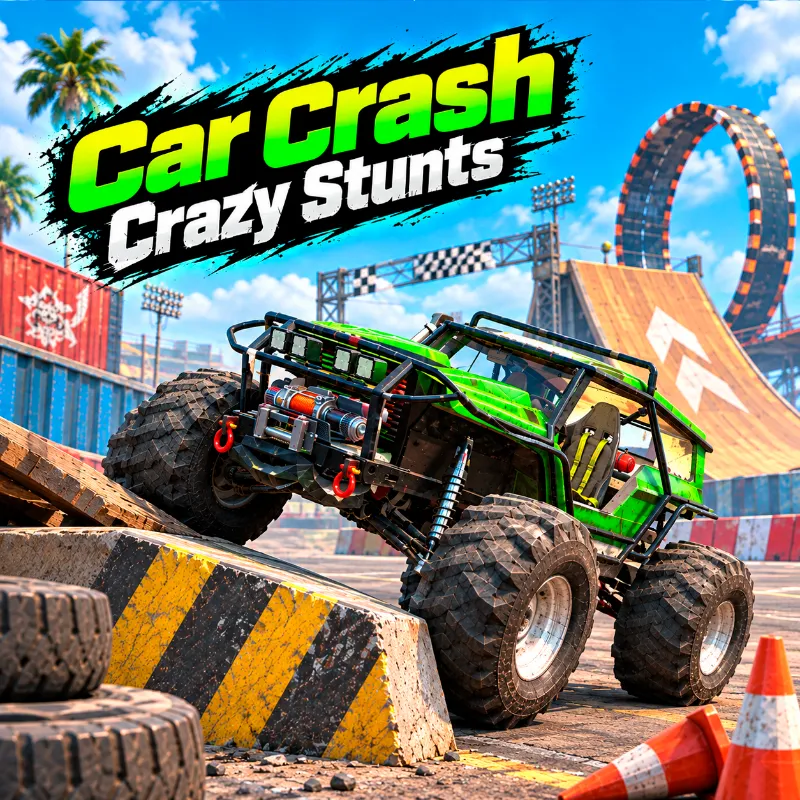 Car Crash Tricks Simulator Crazy Stunts