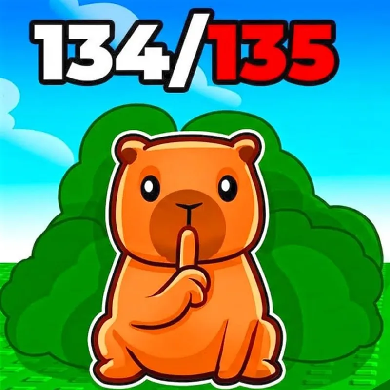Find Capybara: Valley of Monsters