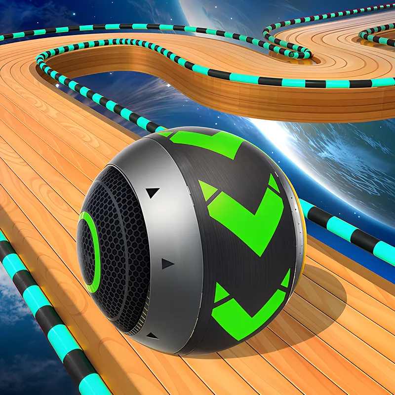 Space Rolling Balls Race